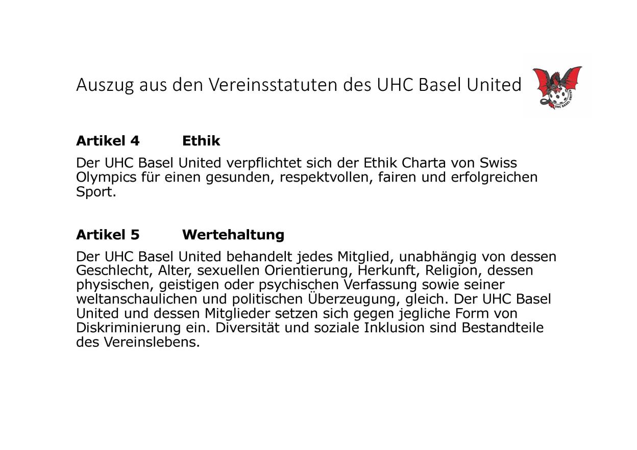 Auszug Vereinsstatuten Prävention