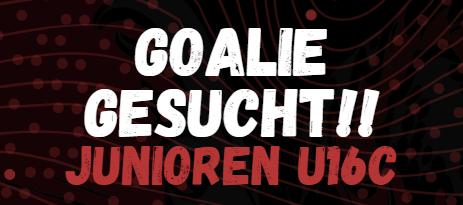Goalie gesucht